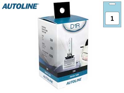 AUTOLINE Xenon bulb D1R 85V 35W PK32d-3, neitrāli balta gaisma 4300K