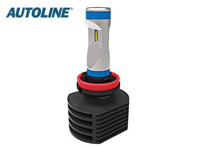 25W 12/24V AUTOLINE LED-H11 billampa, ECE R10, kallvitt ljus 6000K