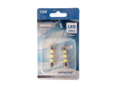 12V 0.42W 36mm LED car bulb, cool white light 6000K
