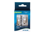 0.6W(65Lm/110Lm) 12/24V AUTOLINE LED autopirnid 2gb, BA9s, 50 mA @12V, jahe valge valgus 6000K