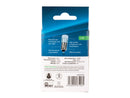0.6W(65Lm/110Lm) 12/24V AUTOLINE LED car bulbs 2gb, BA9s, 50 mA @12V, cool white light 6000K