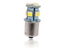 2.1W(180Lm/360Lm) 12V AUTOLINE LED car bulbs 2gb, BA15s, 179 mA, cool white light 6000K