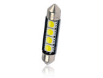0,73W (36/80Lm) 12V AUTOLINE LED autopirnid 2gb, SV8.5, 60 mA, jahe valge valgus 6000K