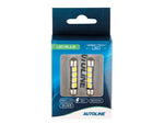 0,73W (36/80Lm) 12V AUTOLINE LED autopirnid 2gb, SV8.5, 60 mA, jahe valge valgus 6000K