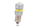 4.8W(945Lm) 12/24V AUTOLINE LED car bulbs 2gb, BAX9s, 310 mA @12V, cool white light 6000K