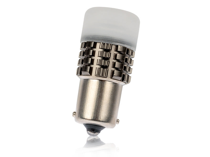 AUTOLINE – LED spuldze BA15s (P21W), 4,6 W, 320/660 lm, 12/24 V, 6000 K, 2 gab.