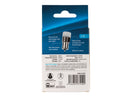 6,6W (380Lm/2400Lm) 12/24V AUTOLINE LED billampor 2gb, BA15s, 570 mA @12V, kallvitt ljus 6000K