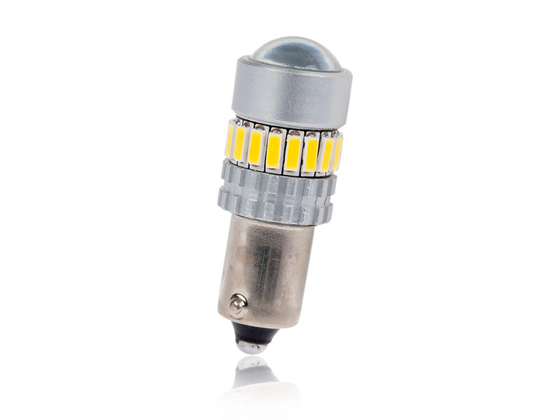 4.8W(450Lm/945Lm) 12/24V AUTOLINE LED auto spuldzes 2gb, BA9s, 320 mA @12V, auksti balta gaisma 5000K