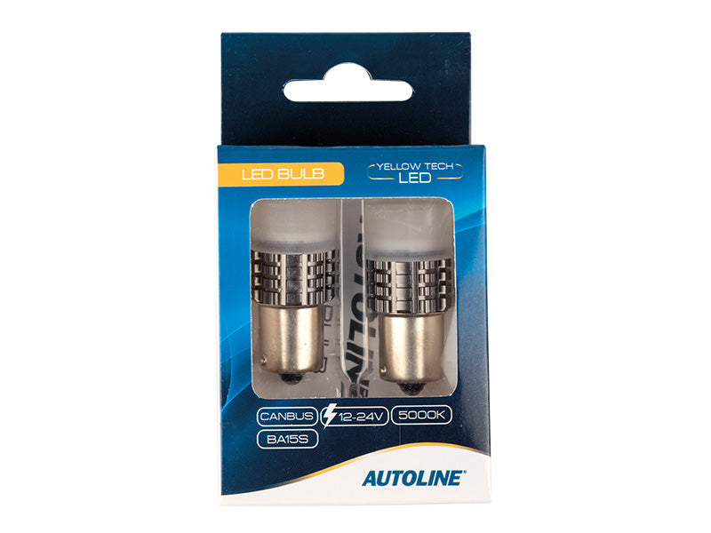 0.6W(51Lm/330Lm) 12V AUTOLINE LED car bulb 2gb, T5, 49 mA, cool white light 5000K