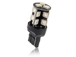 2,4 W / 0,5 W(30,5/8,5 lm/90Lm) 12V AUTOLINE LED autopirnid 2gb, T20, W3x16q, 49/20 mA, jahe valge valgus 6000K