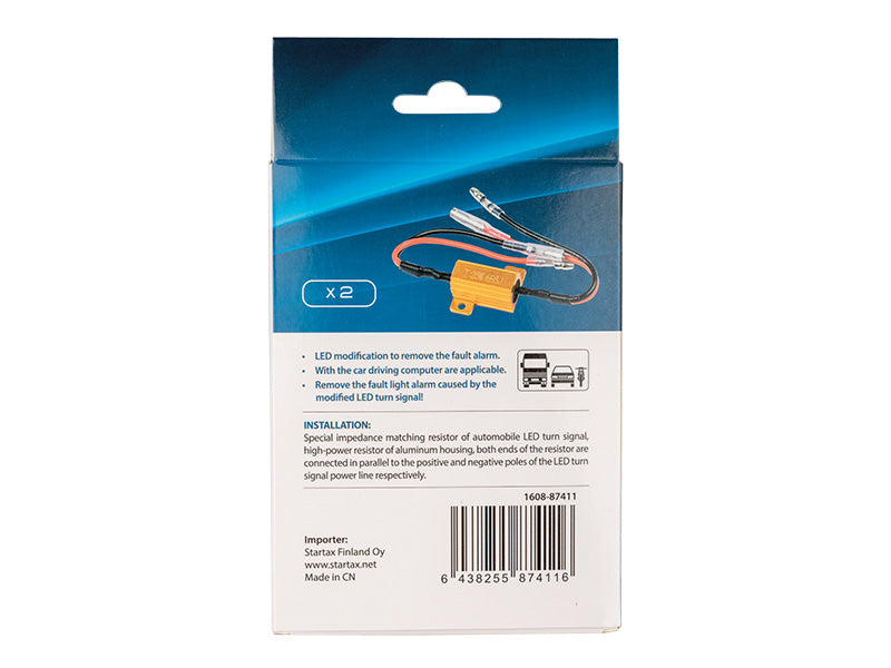 AUTOLINE Resistor pair, 12-24V, 25W