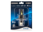 9-16V 3400 Lm AUTOLINE Xtreme Boost LED H4 billampa, kallvitt ljus 5500K