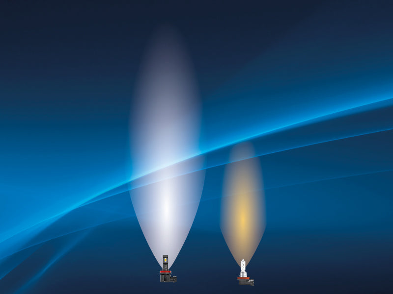 9-16V 2200 Lm AUTOLINE Xtreme Boost LED H9 auto bulb, cool white light 5500L