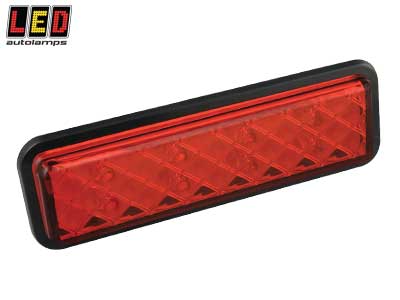 12-24V LED AUTOLAMPS LED rear fog lamp, 145x48x20mm