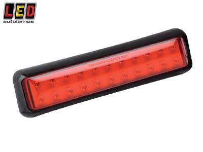 12-24V LED AUTOLAMPSLED aizmugurējais miglas lukturis,  200x50x28mm