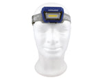 LEDWISE 300Lm LED galvas lukturis ar pretslīdes saiti, kustības sensors, IPX5, 3.7V 1500mAh, USB-C uzlāde,