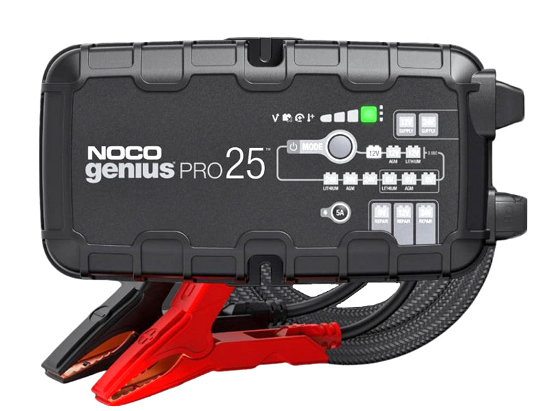 6/12/24V /12/24V Wattage: 375W 25/12.5A NOCO GENIUS PRO battery charger