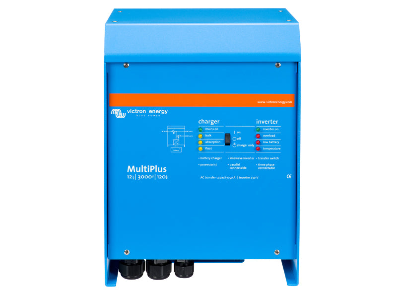 VICTRON ENERGY īstās sinusa viļņa invertors 3000 VA ar lādētāju