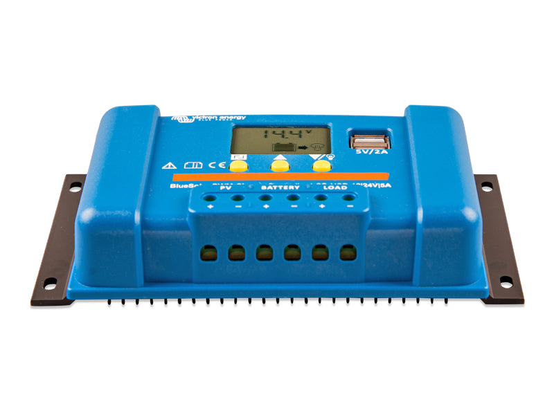 Victron Energy Saules uzlādes kontrolieris ar PWM tehnoloģiju 12/24V 5A IP20