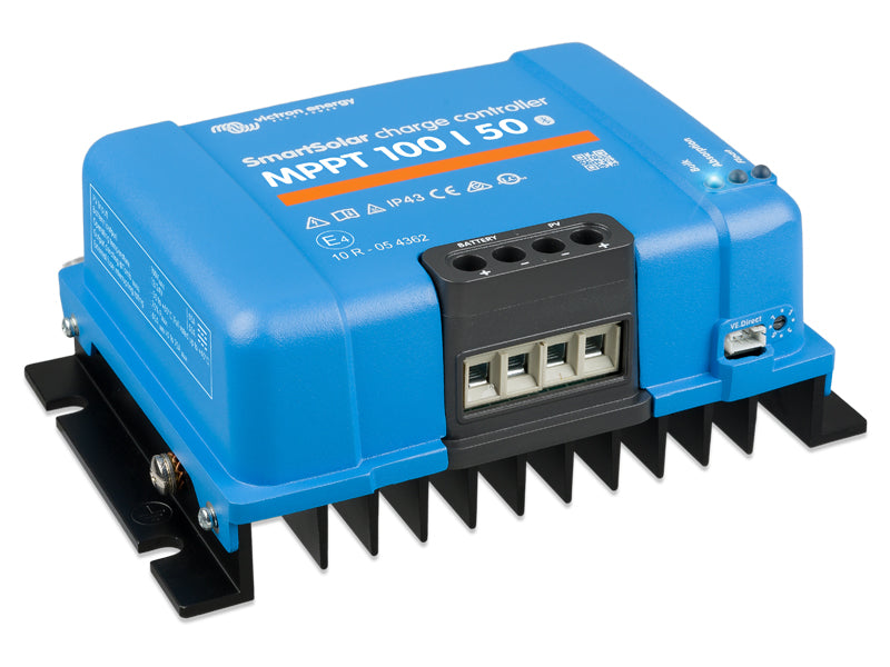 SmartSolar MPPT 100/50 Solar Charge Controller, 12/24 V, 50 A