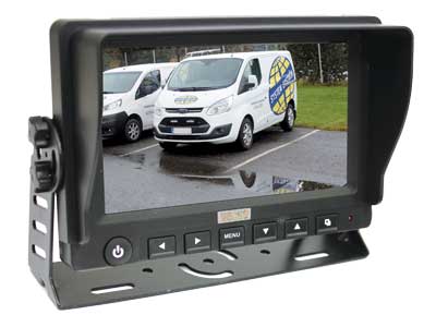 11-32V Rear-view mirror monitor 7"