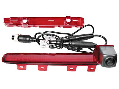 12V aizmugurējā kamera ar bremžu lukturi VW Transporter T5, 187.8x32.1mm