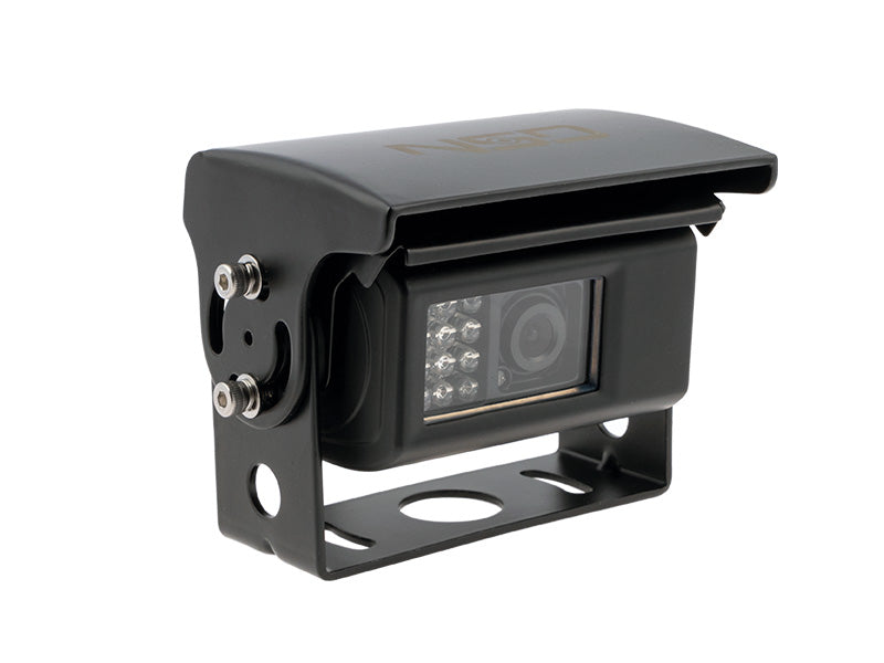 NSD Full HD atpakaļskata kamera ar automātisku aizsargaizvaru, apsildi un infrasarkano nakts redzamību, 12/24 V, IP69K