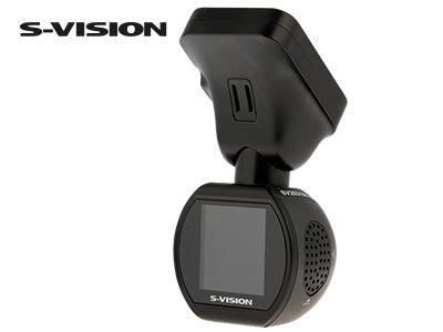 Videosalvesti S-Vision 720HD, sisseehitatud mikrofon ja kõlar, reguleeritav klamber koos iminapaga, G-sensor, 2,4" LCD ekraan, 120° lai nurk, 1280x720, AX3282, ir-led. 12/24V