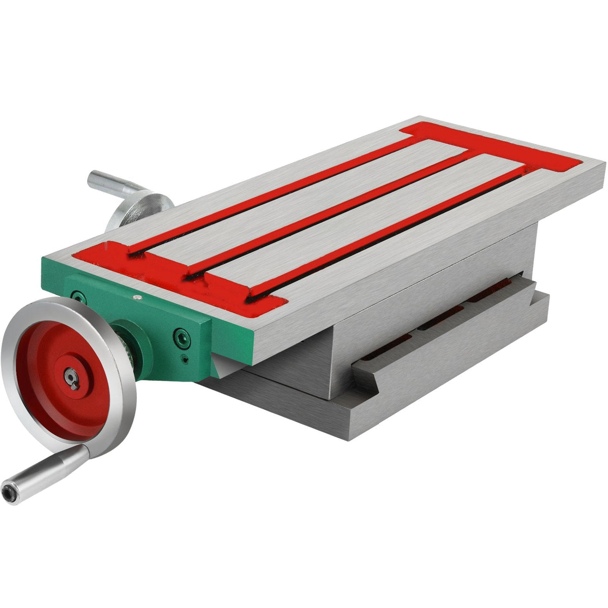 VEVOR frēzēšanas galds 450×170 mm, 30 kg, divu asu krustgalds, 4 virzienu regulācija, piemērots urbjstatīviem un darbgaldiem