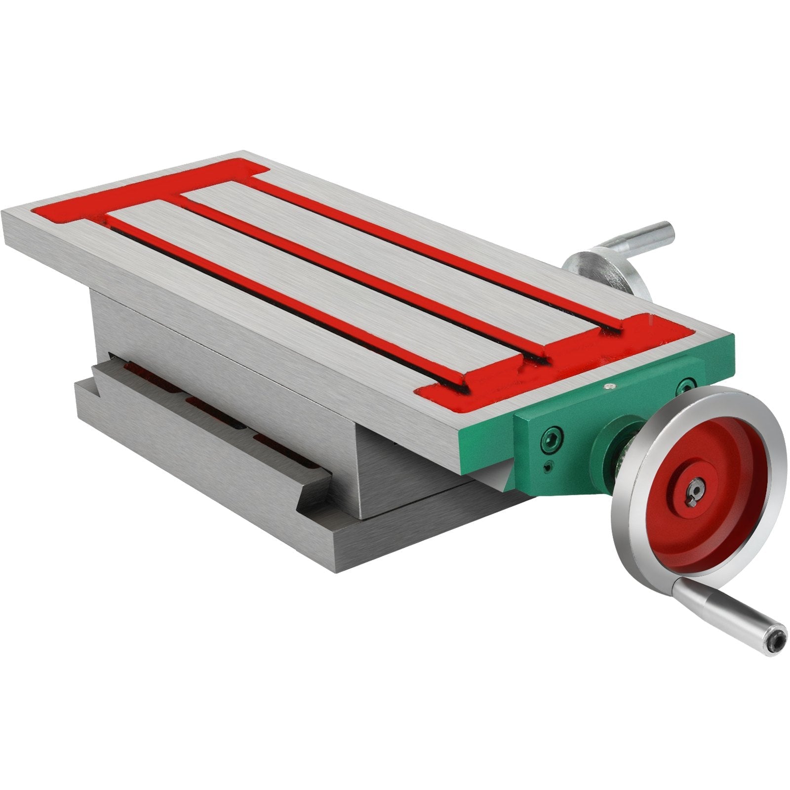 VEVOR frēzēšanas galds 450×170 mm, 30 kg, divu asu krustgalds, 4 virzienu regulācija, piemērots urbjstatīviem un darbgaldiem