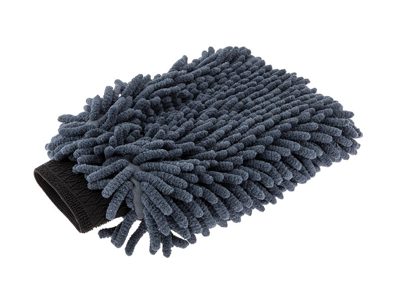 Microfibre Washing Glove, grey, 225.00 x 120.00 x 45.00mm