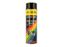 MOTIP Rallye 500ml melna spīdīga akrila aerosola krāsa 04005, RAL 9005
