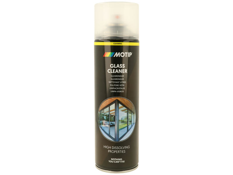 MOTIP Glass Cleaner 500ml stiklu tīrīšanas un attaukošanas putas 090504, aerosols, bezkrāsains