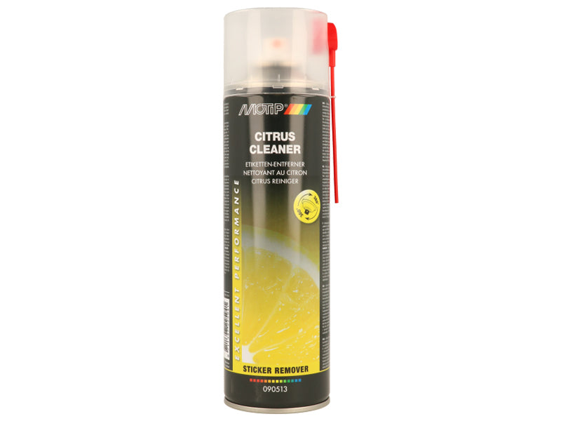 MOTIP Citrus Cleaner 200ml citrusu tīrīšanas līdzeklis un uzlīmju/līmes atlikumu noņēmējs 290513, aerosols, 360° vārsts, bezkrāsains