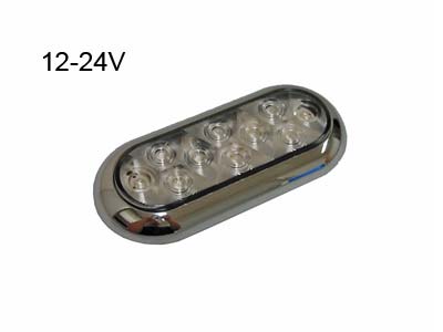 12-24V 10xPower LED iekštelpu apgaismojums