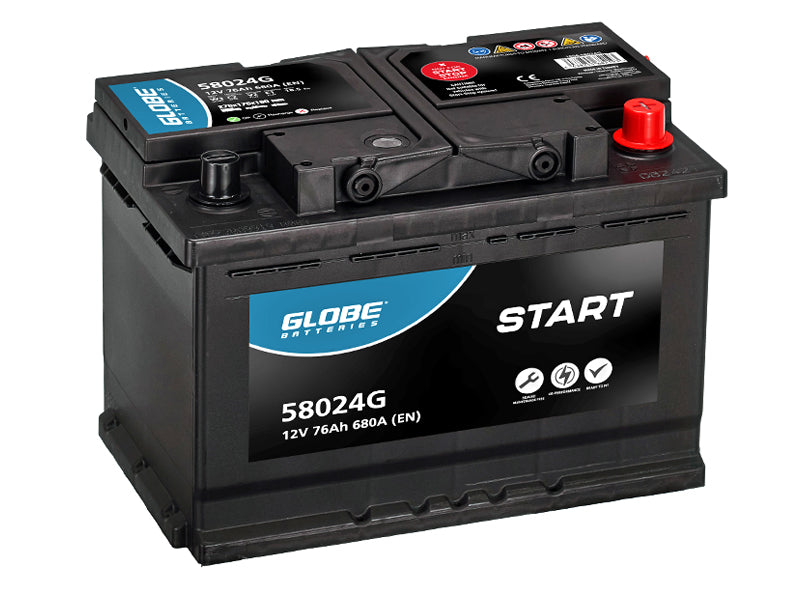 GLOBE Start SMF 76Ah auto akumulators 19,00 kg