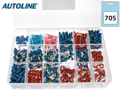 AUTOLINE Cable clamp assortment 705pcs