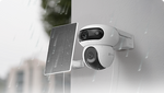 EZVIZ HB90x - 4G + WIFI Dual-Lens All-Day Recording  kamera + 8W saules panelis