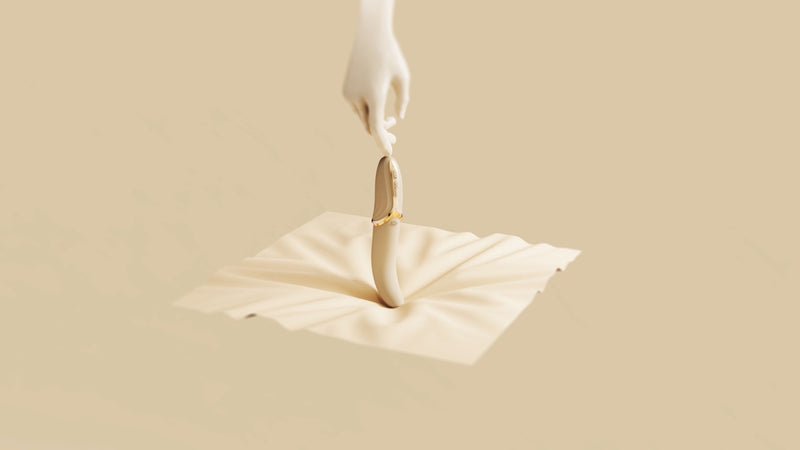 Ivory premium klases masāžas vibrējoša apsildāma ierīce no EVE AURORA kolekcijas,skatīt aprakstu,diskrēta piegāde melnā iepakojumā