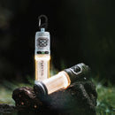 Flextail 2-in-1 portatīva moskītu atbaidīšanas ierīce ar iebūvētu apgaismojumu, kas ideāli piemērota kempingam, pārgājieniem un āra aktivitātēm.