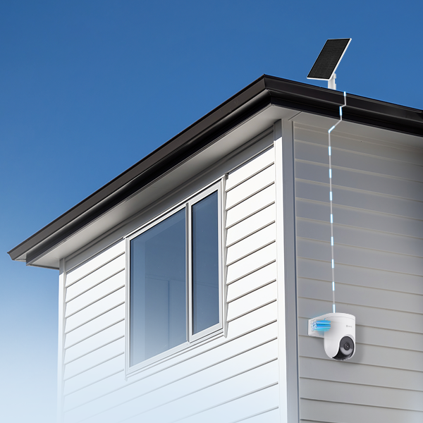 EZVIZ HB8 2K 4MP Ar akumulatoru darbināma grozāmā un pagriežamā Wi-Fi kamera