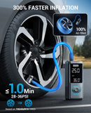 AVAPOW AP18 portatīvais riepu kompresors 8000 mAh maksimālais darba spiediens 10 BAR