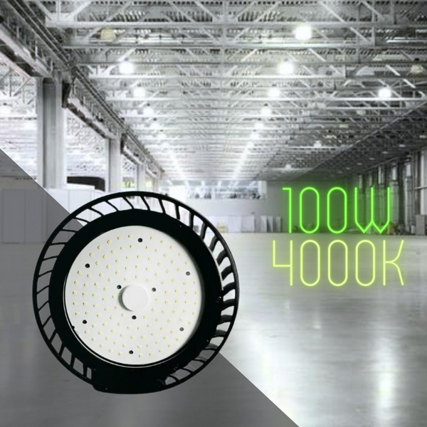 Складской светодиодный фонарь 100 Вт (12000 лм), V-TAC SAMSUNG, IP65, IK07, гарантия 5 лет, нейтральный белый свет 4000K