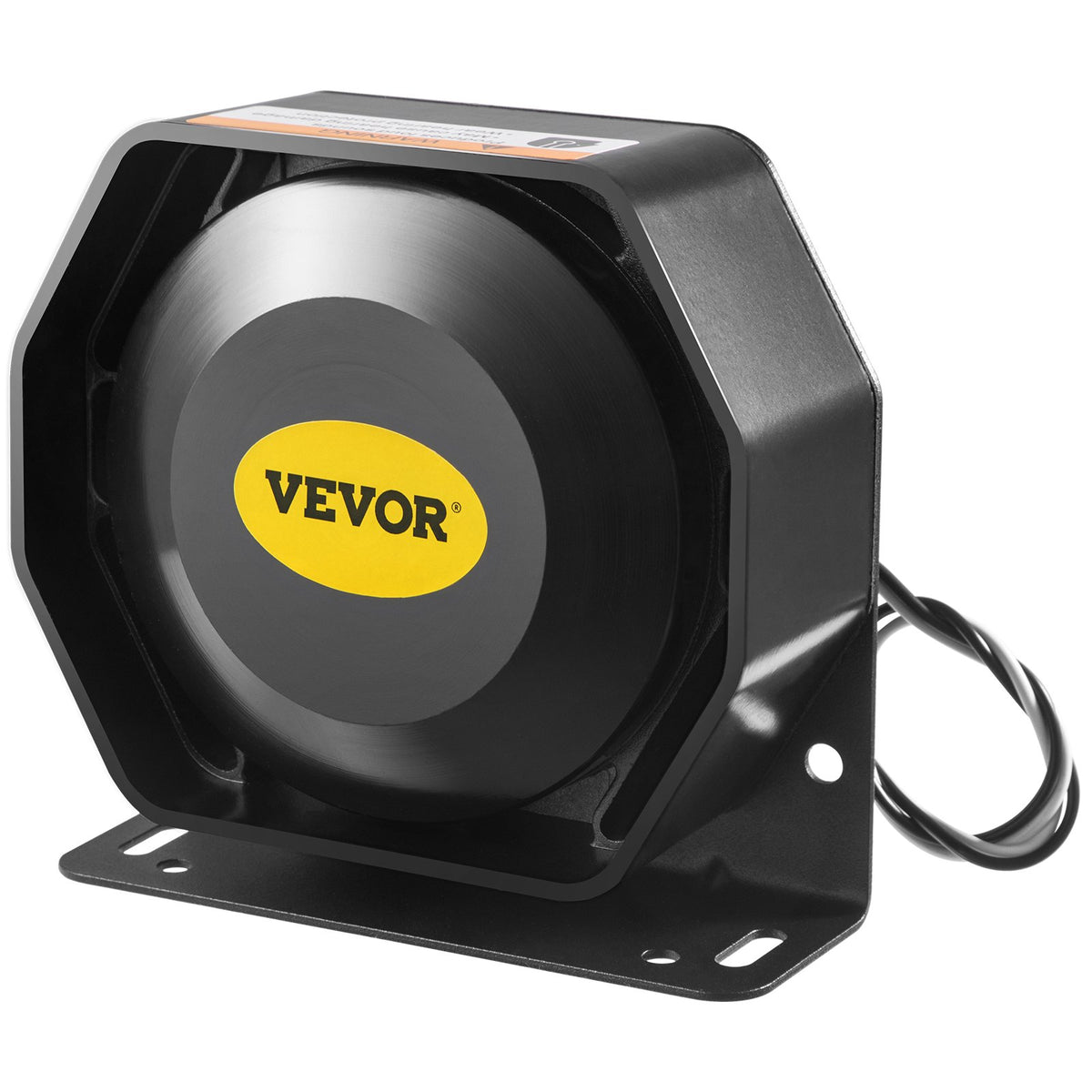 VEVOR 200 W avārijas brīdinājuma sirēnas komplekts ar 8 signāliem, PA skaļruni un mikrofonu – piemērots policijas, ātrās palīdzības, ugunsdzēsēju un speciālajiem dienestu transportlīdzekļiem