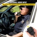 VEVOR 200 W hädasireeni komplekt 8 sarve, PA-kõlari ja mikrofoniga - sobib politsei-, kiirabi-, tuletõrje- ja eriteenistuse sõidukitele.