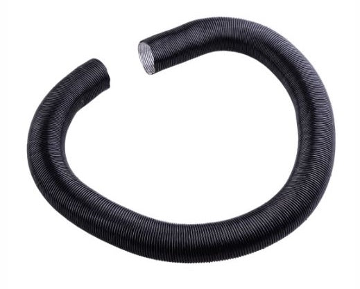 200cm VEVOR sildītāja siltā gaisa izplūdes caurule, melna