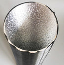 200cm VEVOR sildītāja siltā gaisa izplūdes caurule, melna