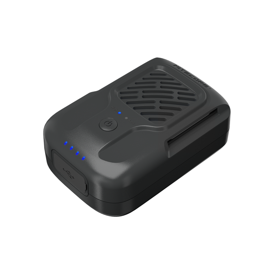 EMR40 NITECORE – Pārnēsājamais daudzfunkcionālais odu atbaidītājs. Iebūvēts 7800 mAh litija akumulators Darbības laiks līdz 10 stundām