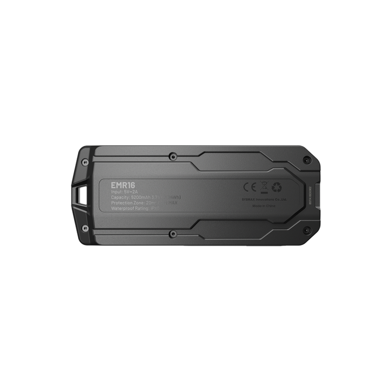 EMR16 NITECORE – Pārnēsājamais elektroniskais odu atbaidītājs Iebūvēts 5200 mAh litija akumulators, Darbības laiks līdz 5 stundām.