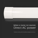 20W (2050Lm) 466 mm LED CREE lineaarne valgusti, V-TAC, IP20, 6 aastat garantiid, soe valge valgus 3000K